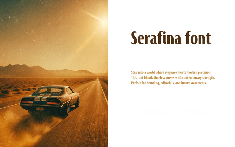 Serafina font-Regular-0128-25 - Features Image 1