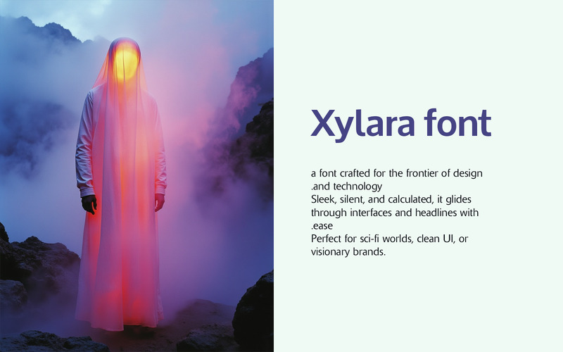 Xylara font-Regular-0106-25 - Eigenschaften Bild 1