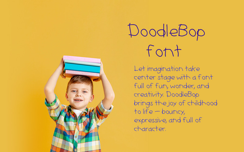 DoodleBop font-Regular-0103-25 - Features Image 1