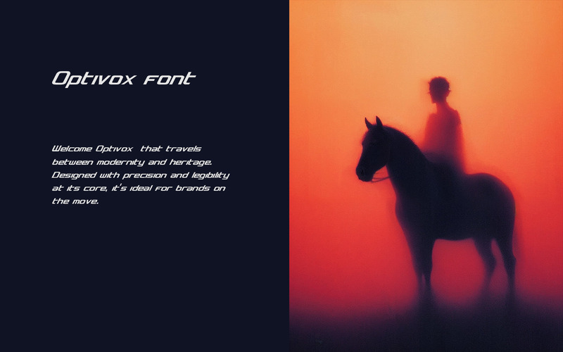 Optivox font-Condensed-0104-25 - Features Image 1