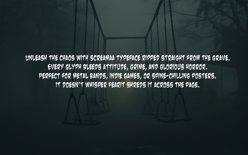 Screama font-Regular-063-25 - Features Image 1