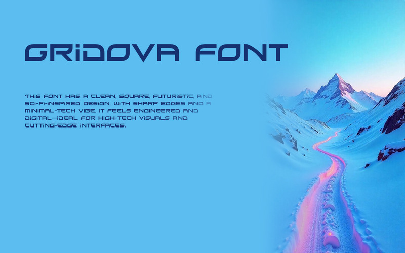 Gridova font-Regular-068-25 - Features Image 1