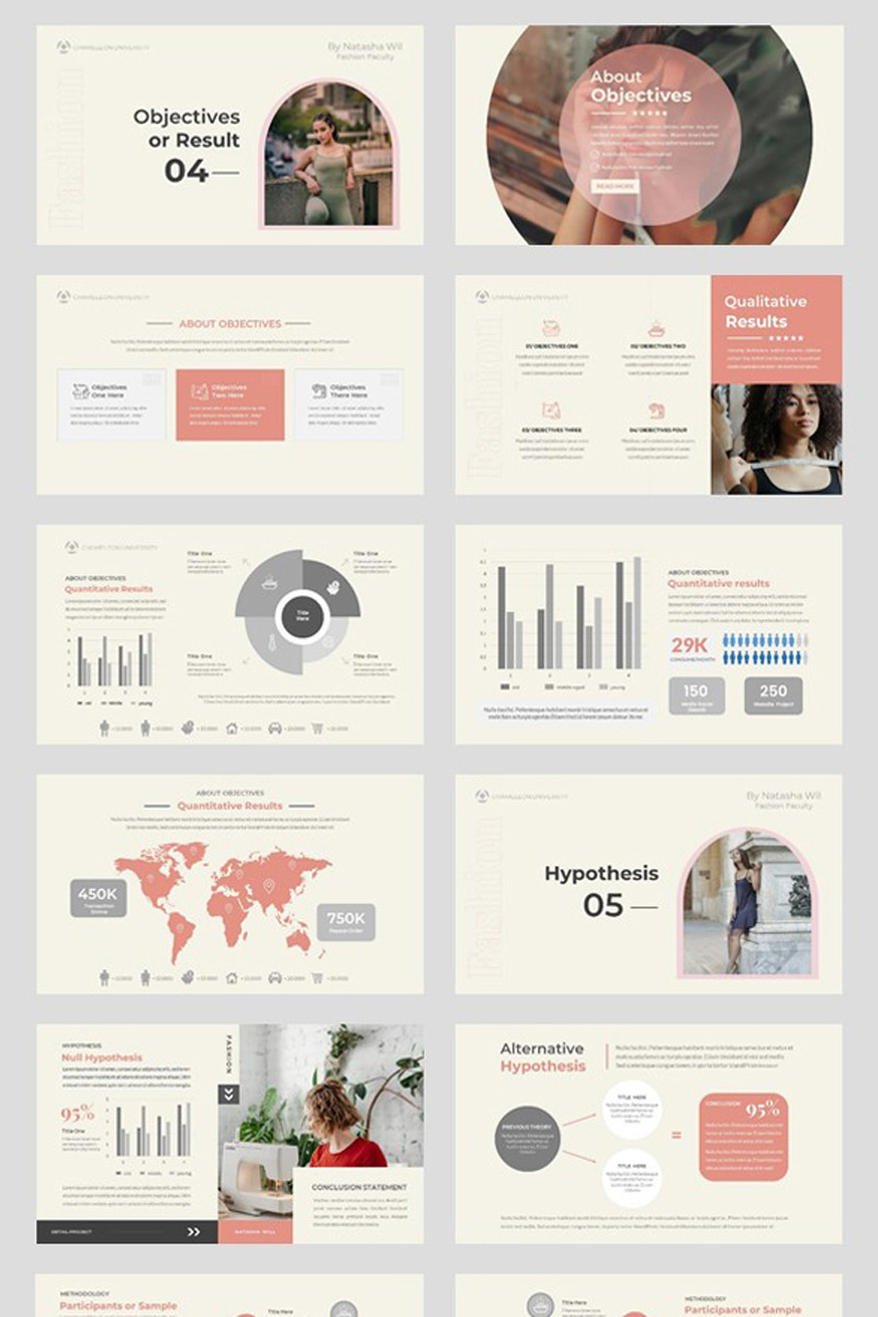 Thesis Defense Fashion Google Slide Template - Features Image 1