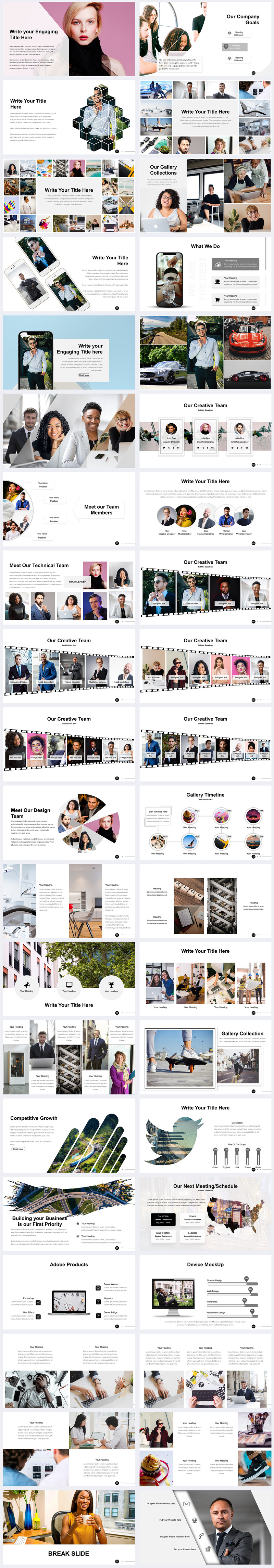 Massive Infographics Pack PowerPoint Templates - Features Image 26
