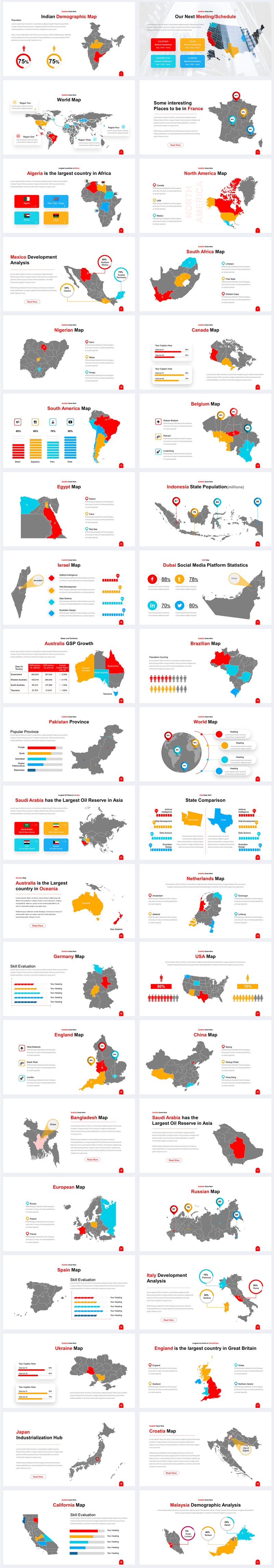 Massive Infographics Pack PowerPoint Templates - Features Image 52