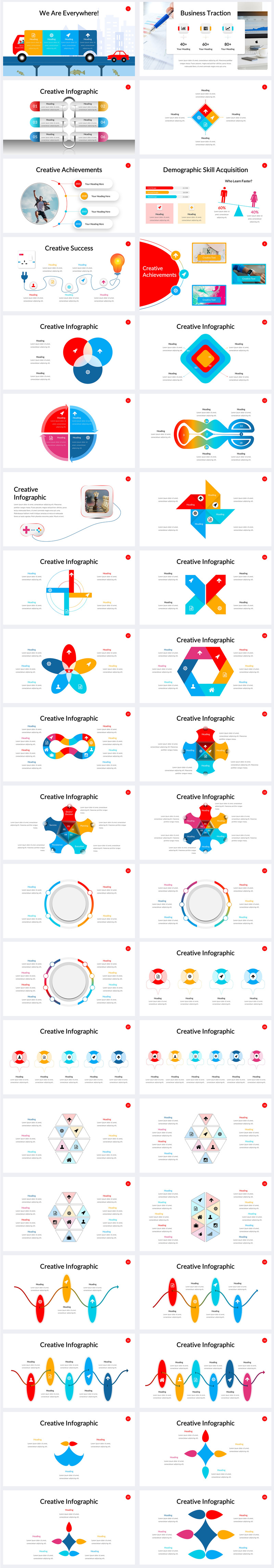 Massive Infographics Pack PowerPoint Templates - Features Image 14