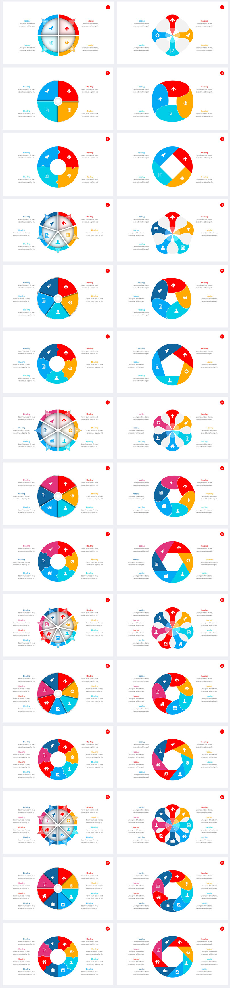 Massive Infographics Pack PowerPoint Templates - Features Image 6