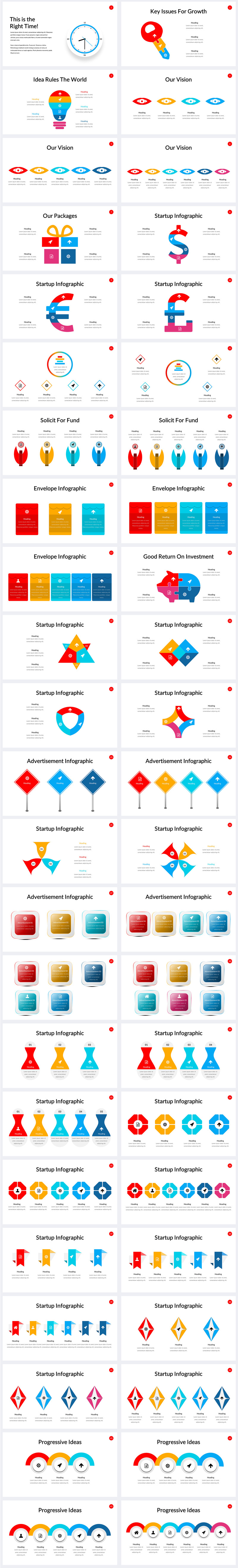Massive Infographics Pack PowerPoint Templates - Features Image 10