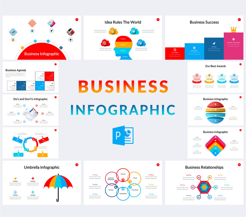 Massive Infographics Pack PowerPoint Templates - Features Image 21