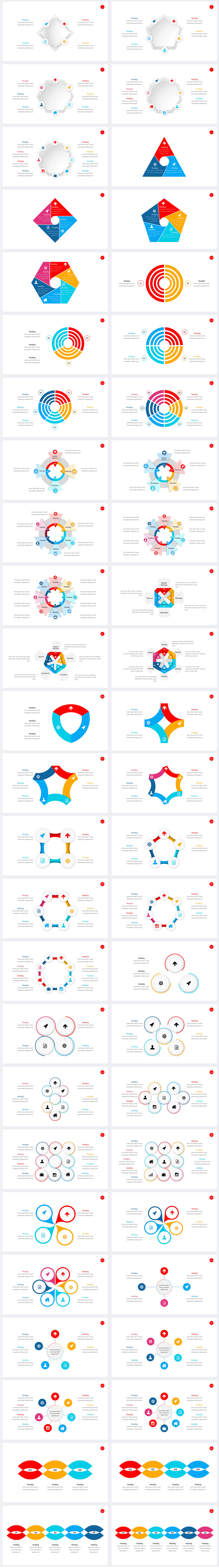 Massive Infographics Pack PowerPoint Templates - Features Image 35