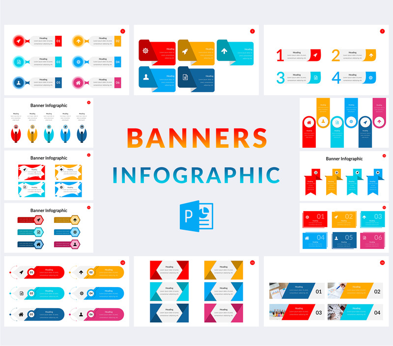 Massive Infographics Pack PowerPoint Templates - Features Image 55
