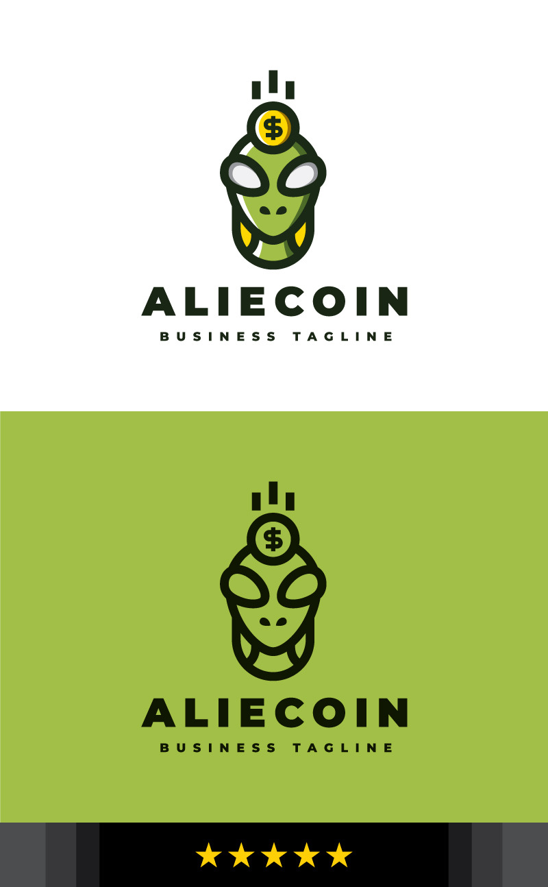 Modello unico con logo moneta aliena - Caratteristiche Immagine 1