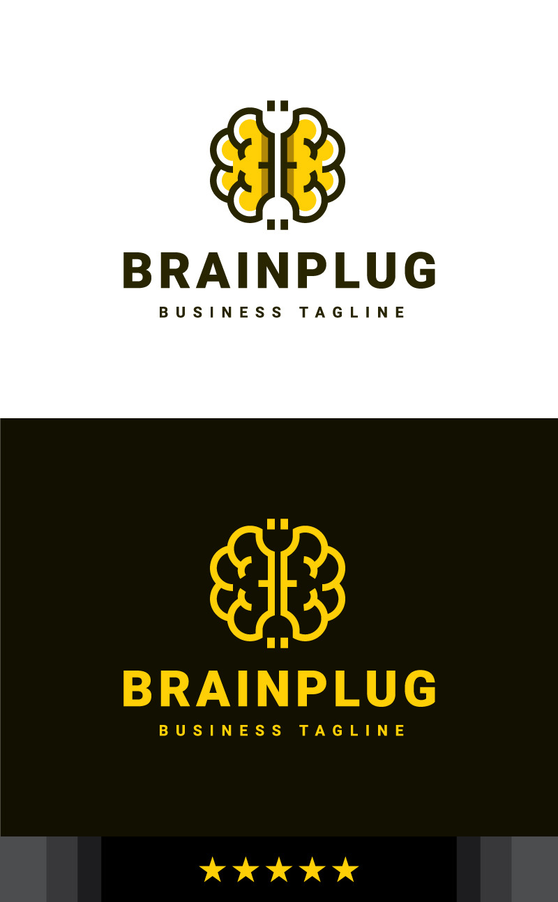Modello con logo Smart Brain Plug - Caratteristiche Immagine 1