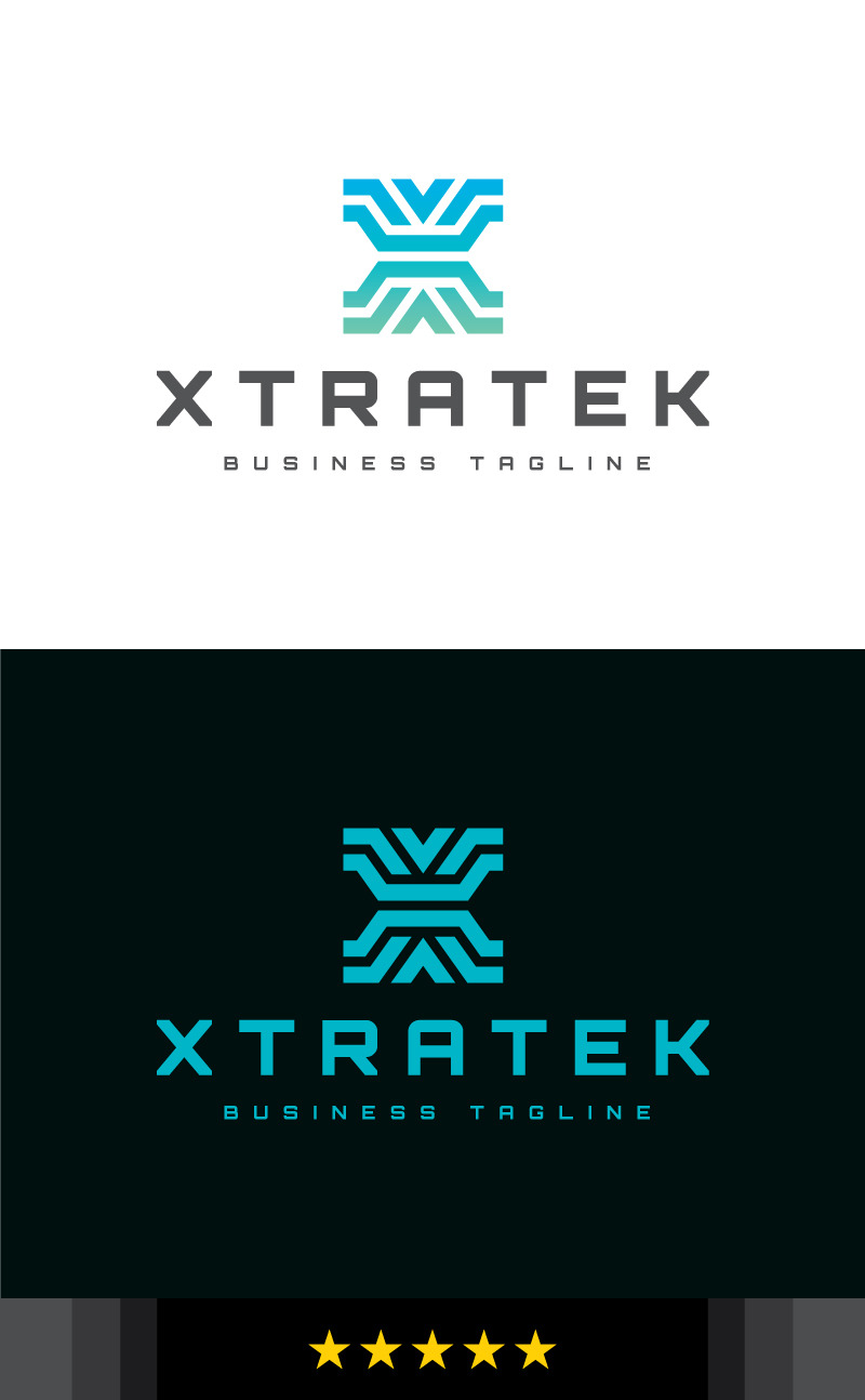Xtratek - Шаблон логотипа буквы X - Features Image 1