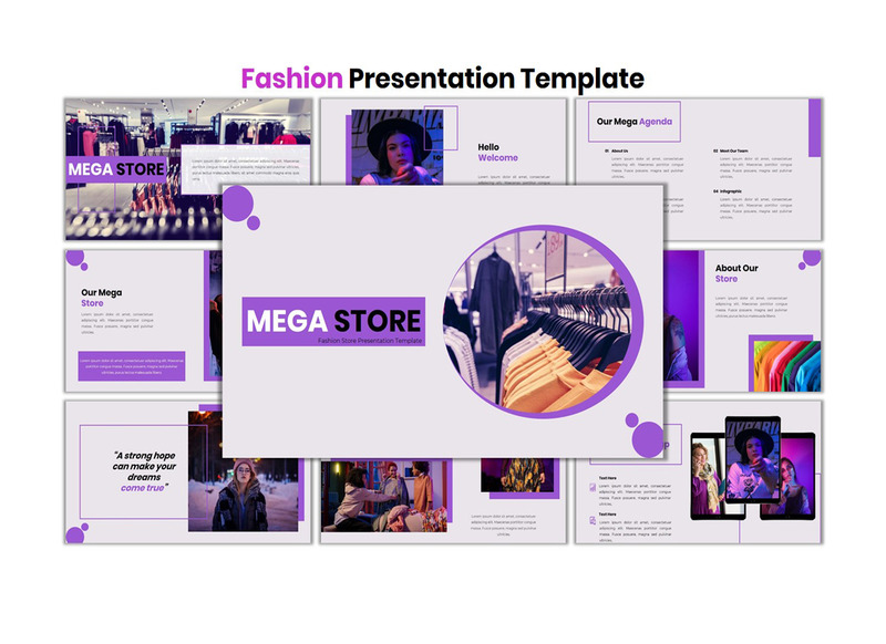 Mega Store - Creative Business Powerpoint Template - Features Image 1