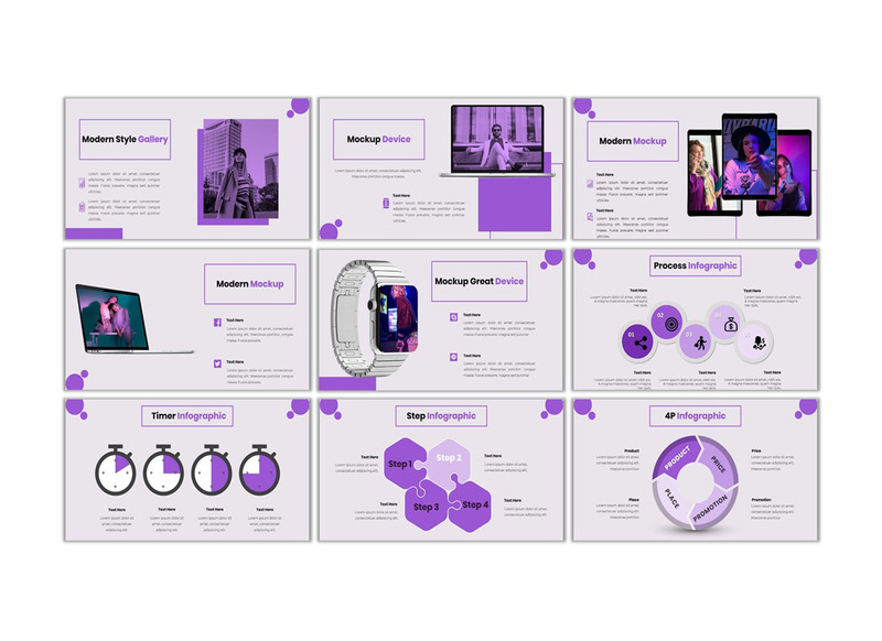 Mega Store - Creative Business Powerpoint Template - Features Image 4