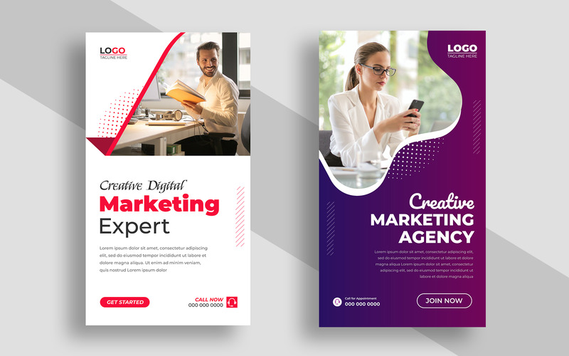 Digital Marketing Agency Instagram Story Template Ver-19 - Features Image 1