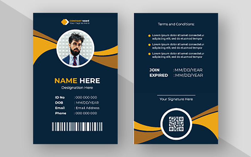 Creative ID Card Template Ver-11 - Features Image 1