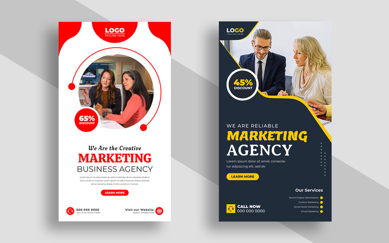 Digital Marketing Agency Instagram Story Template Ver-27 - Features Image 1