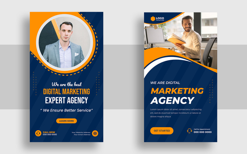 Digital marketing Agency Instagram Story Template Ver-3 - Features Image 1