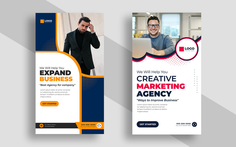 Digital Marketing Agency Instagram Story Template Ver-16 - Features Image 1