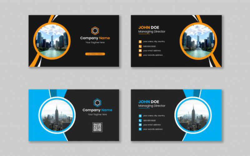 Modern Business Card Template ver-1 - Features Image 1