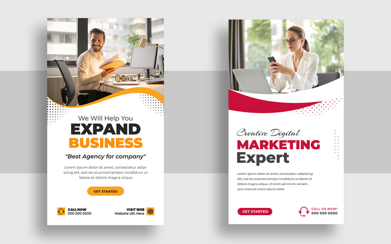 Digital marketing Agency Instagram Story Template Ver-4 - Features Image 1