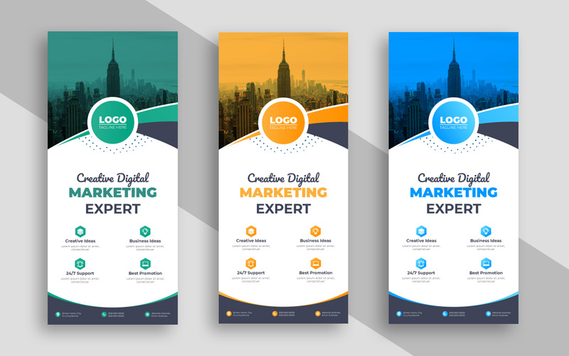 Digital Marketing Rack card or dl flyer Ver-2 - Features Image 1