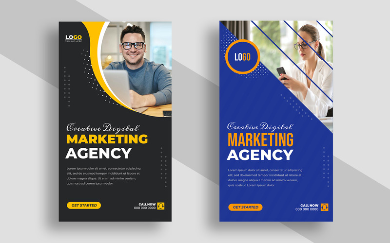 Digital Marketing Agency Instagram Story Template Ver-21 - Features Image 1
