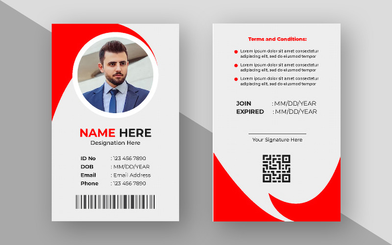 Creative ID Card Template Ver-7 - Features Image 1