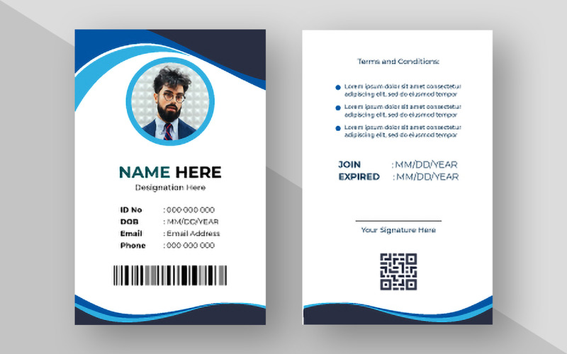 Creative ID Card Template Ver-12 - Features Image 1