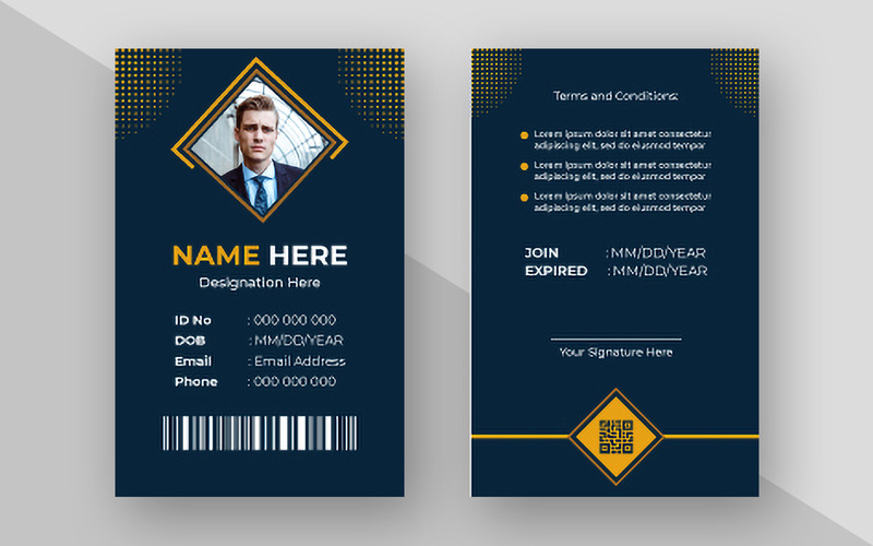 Creative ID Card Template Ver-18 - Features Image 1