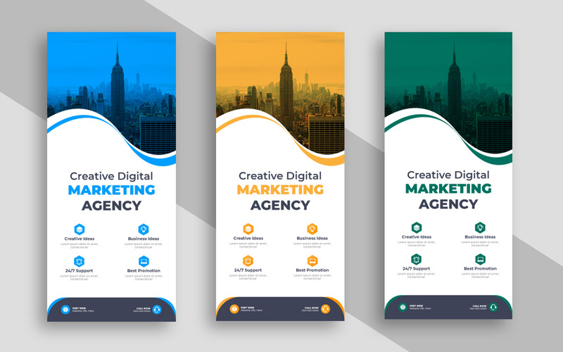 Digital Marketing Rack card or dl flyer Ver-3 - Features Image 1