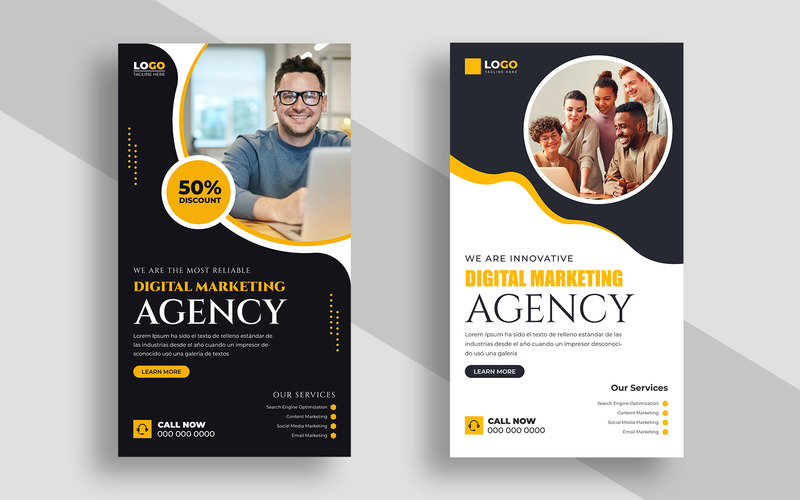 Digital Marketing Agency Instagram Story Template Ver-31 - Features Image 1