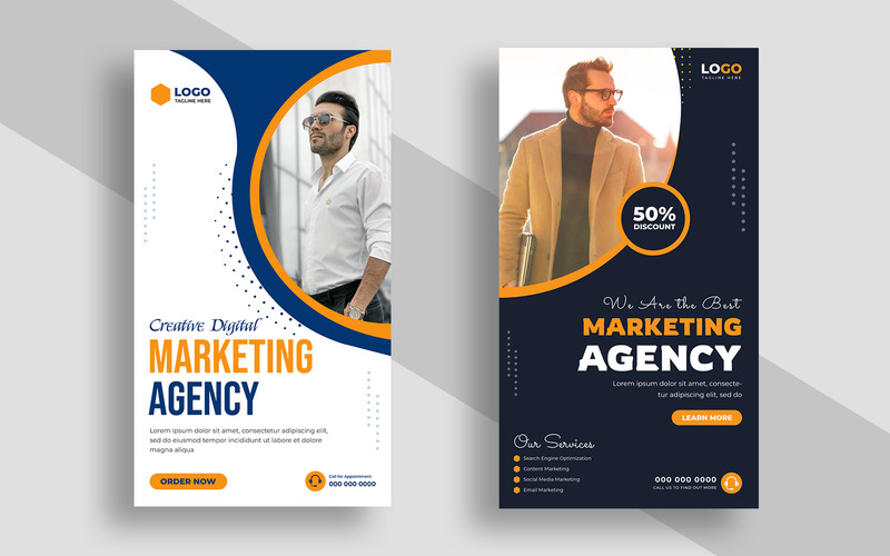Digital Marketing Agency Instagram Story Template Ver-24 - Features Image 1