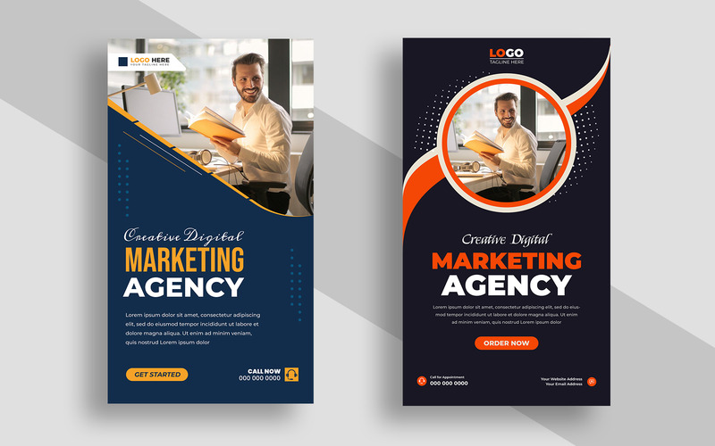 Digital Marketing Agency Instagram Story Template Ver-23 - Features Image 1