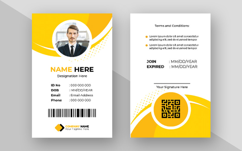 Creative ID Card Template Ver-20 - Features Image 1