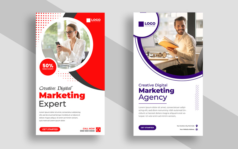 Digital Marketing Agency Instagram Story Template Ver-15 - Features Image 1