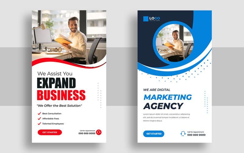 Digital Marketing Agency Instagram Story Template Ver-9 - Features Image 1