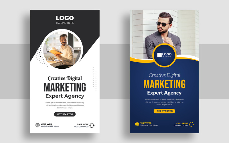Digital Marketing Agency Instagram Story Template Ver-6 - Features Image 1