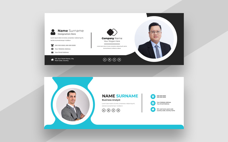 Modern Email Signature Template Design Ver-8 - Features Image 1