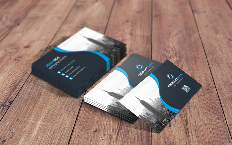 Modern Business Card Template ver-2 - Features Image 1