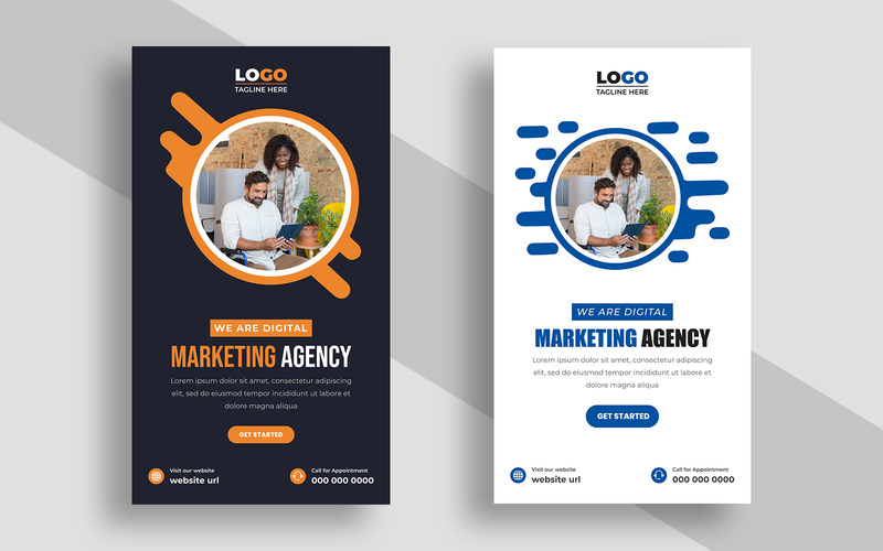 Digital Marketing Agency Instagram Story Template Ver-11 - Features Image 1