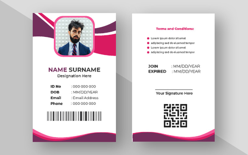 Creative ID Card Template Ver-13 - Features Image 1