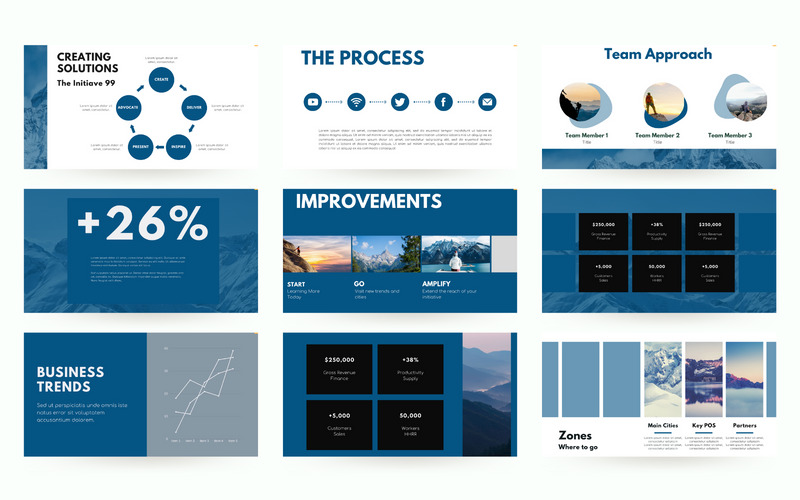 Aspiration - Multipurpose Modern and Professional PowerPoint Presentation - Features Image 7