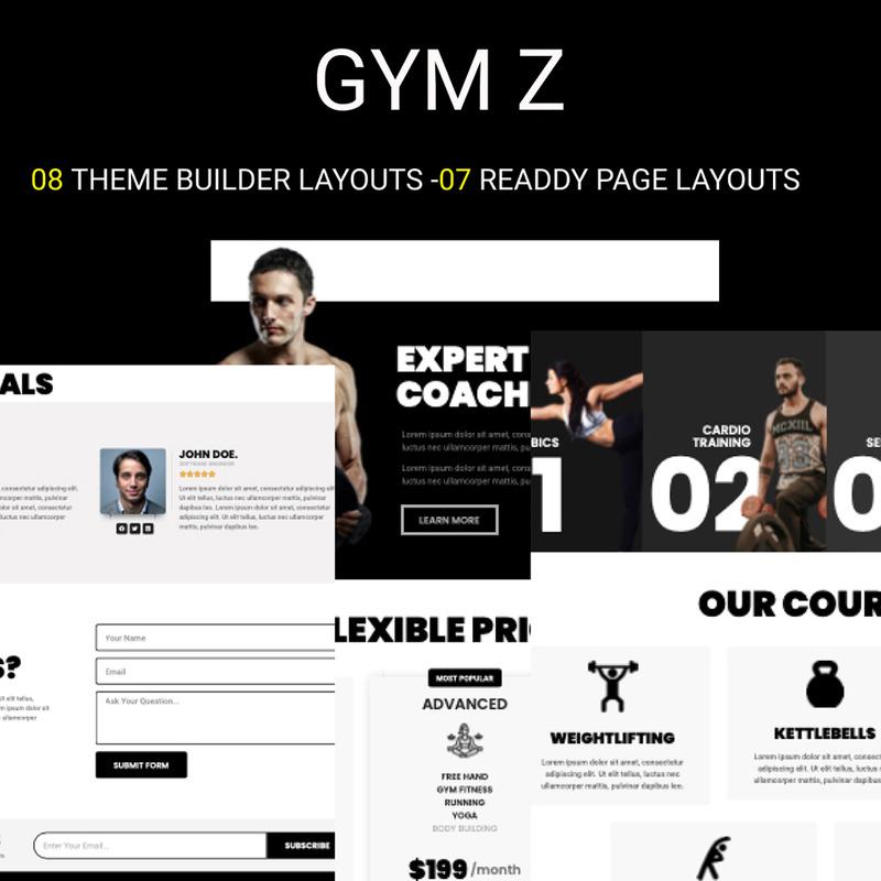 Kit d'éléments puissants pour le gymnase Construisez votre corps - Image 1