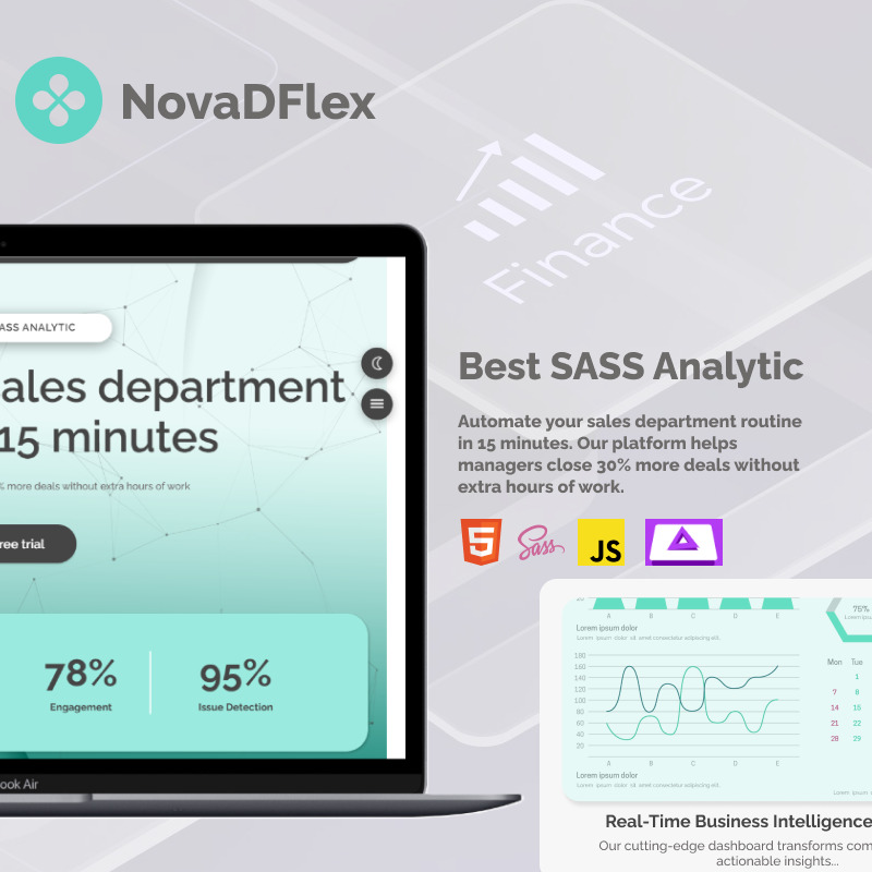 NovaDFlex - Best SaaS Analytics - Features Image 1