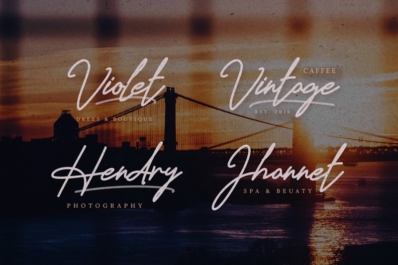 Innocent - Monoline Stylowe czcionki skryptowe - Obraz funkcji 5