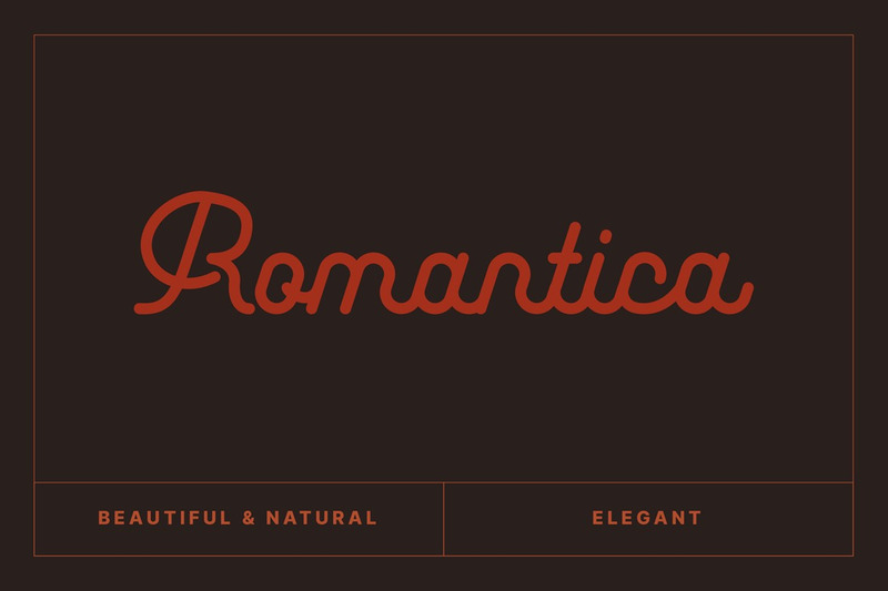 Leuthikline - Beautiful Monoline Font - Features Image 5