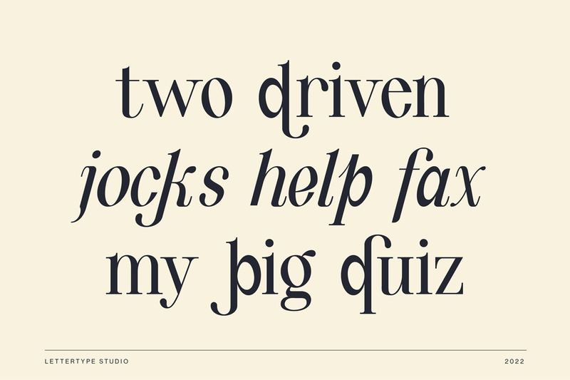 Quinty een luxe serif-lettertypefamilie - Features Image 5